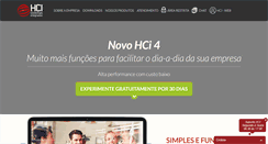Desktop Screenshot of hci.com.br
