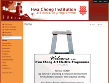 Tablet Screenshot of aep.wiki.hci.edu.sg