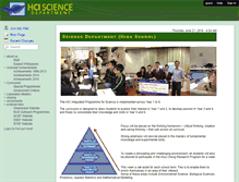 Tablet Screenshot of hsscience.wiki.hci.edu.sg