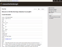 Tablet Screenshot of csswebsitedesign.wiki.hci.edu.sg