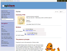 Tablet Screenshot of epichem.wiki.hci.edu.sg